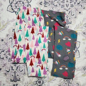 Two leggings big girls size XL
